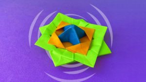 Оригами «Вертушка»