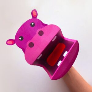 Шаблон «Весёлые животные»