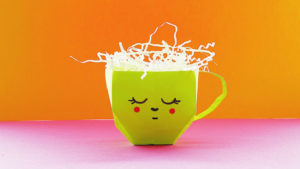 Оригами «Чашка»