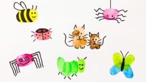 Пальчиковое рисование для детей