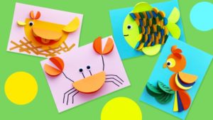 Аппликация из кругов