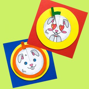 Шаблон «Игрушка кролик»