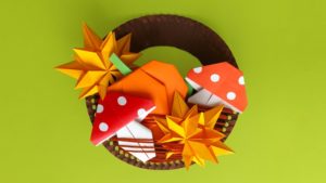 Осенняя поделка «Корзинка»