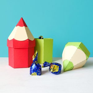 Шаблон «Коробка-карандаш»