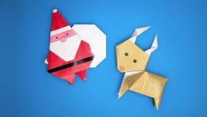 Новогодние оригами