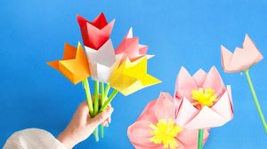 Цветы из бумаги