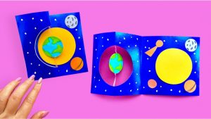 Открытка на «День космонавтики»