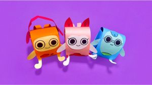 Рюкзачки из бумаги