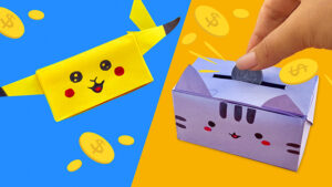 Копилка из бумаги