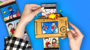 Фотоаппарат из бумаги