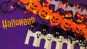 Гирлянда на Хэллоуин